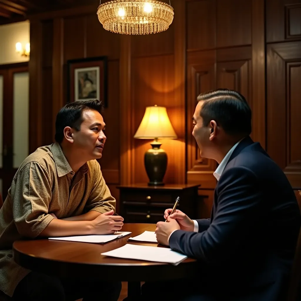 Modern office workspace